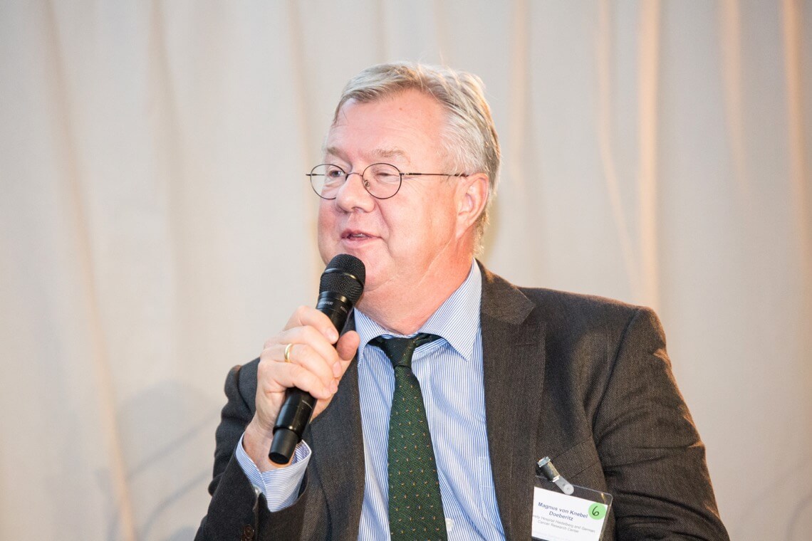 Dr. Magnus von Knebel-Döberitz, Director of the Department of Applied Tumour Biology at Heidelberg University Hospital