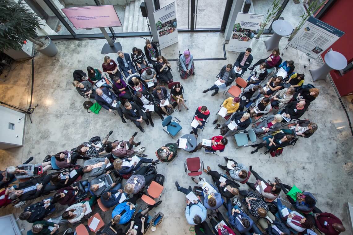 “Fishbowl discussion” on how to advance SRHR through existing initiatives.